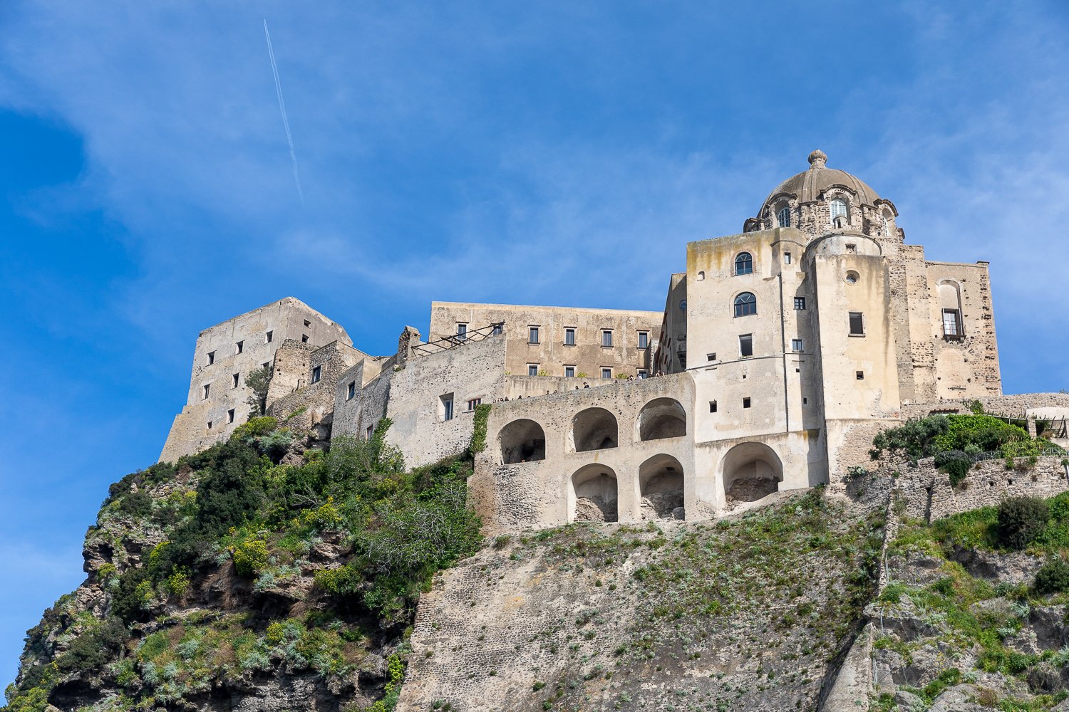 Beautiful hotel of Albergo Il Monastero, one of the best places to stay in Ischia, Italy