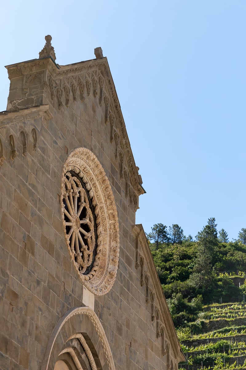 An old church, as seen on day trip from Florence to Cinque Terre