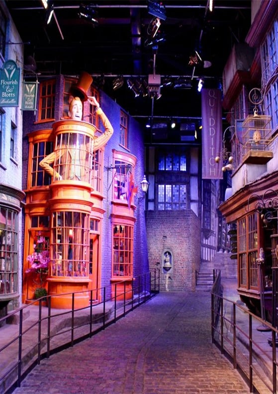 Visiting the Harry Potter Studios in London