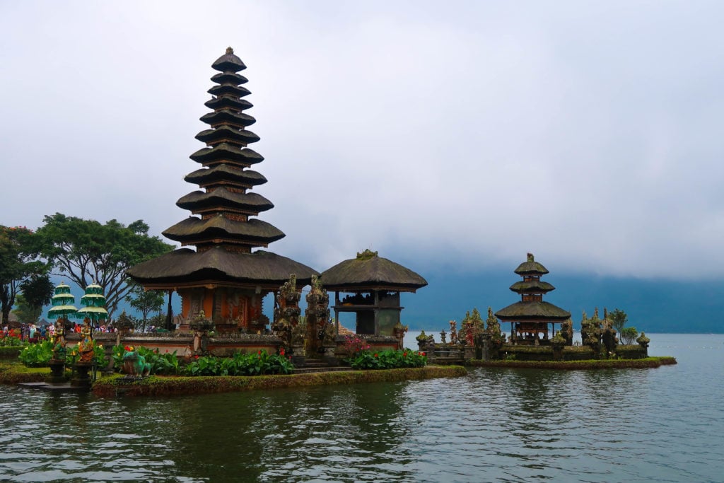 Iconic temples by the waters