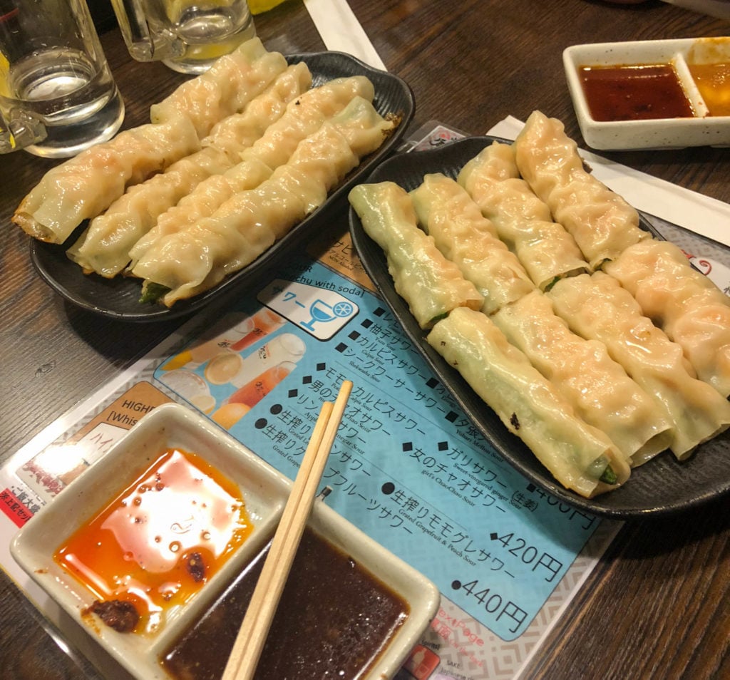 Gyozas at ChaoChao. If you're asking where to eat in Sapporo, ChaoChao is one of the best places to be.