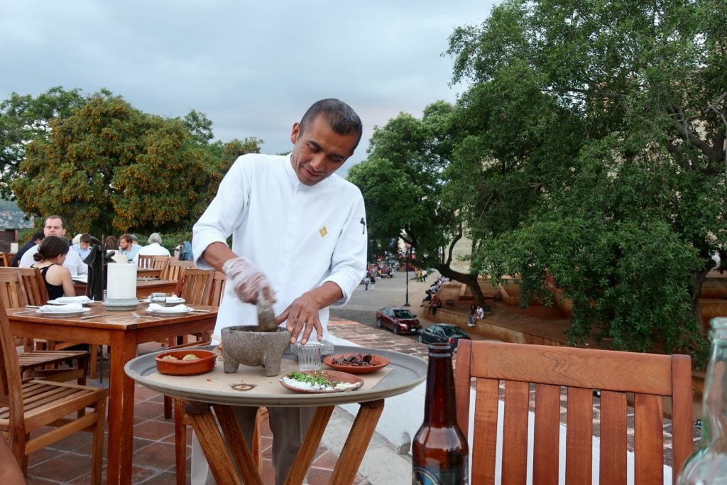 Casa Oaxaca is one of the best restaurants in Oaxaca City. During a trip to Oaxaca, this restaurant is a can't-miss, along with a myriad of other amazing restaurants. No doubt, eating the local food is one of the best things to do in Oaxaca.