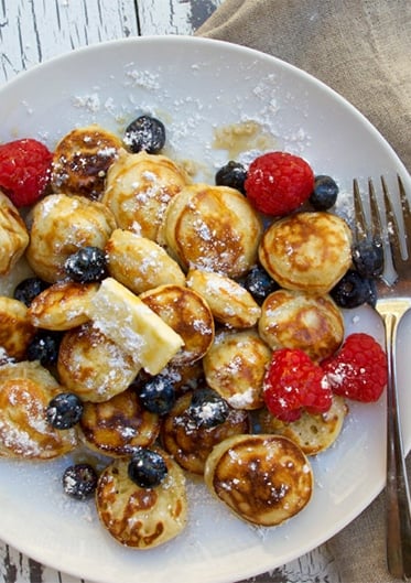 How to Make Poffertjes (Mini Dutch Pancakes)