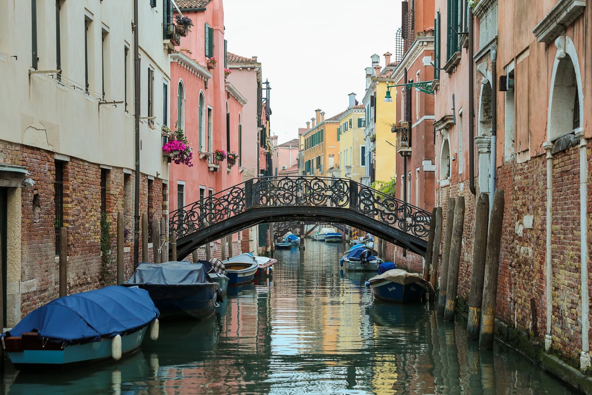 A gorgeous, quiet canal in Venice