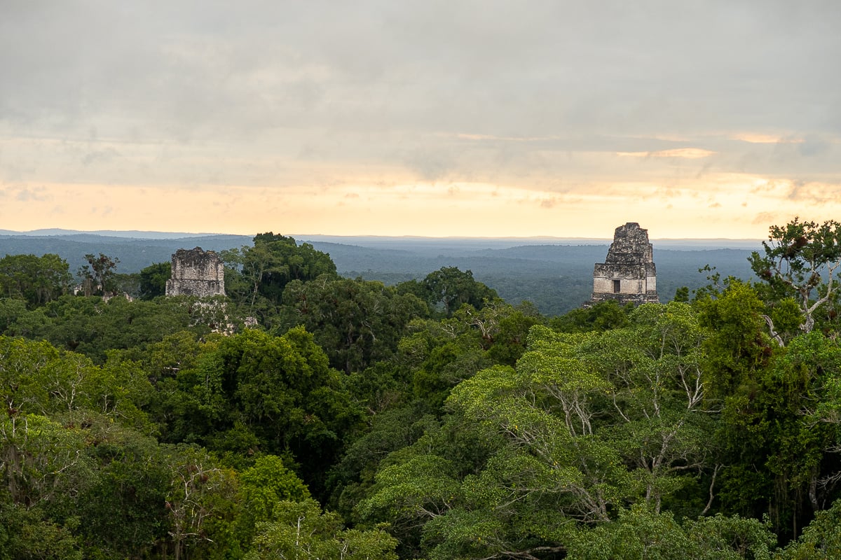 Maya ruins of Tikal in Guatemala
