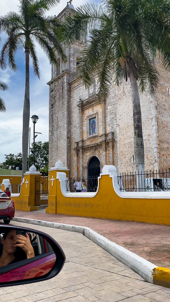 San Servacio Church in Valladolid, one of the best places to visit in Yucatan, Mexico