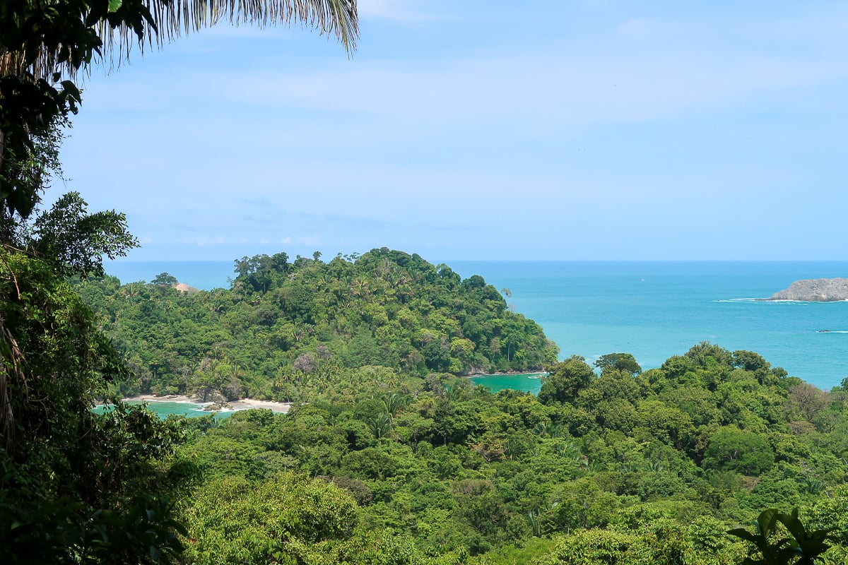 Lush jungles and ocean view in Manuel Antonio