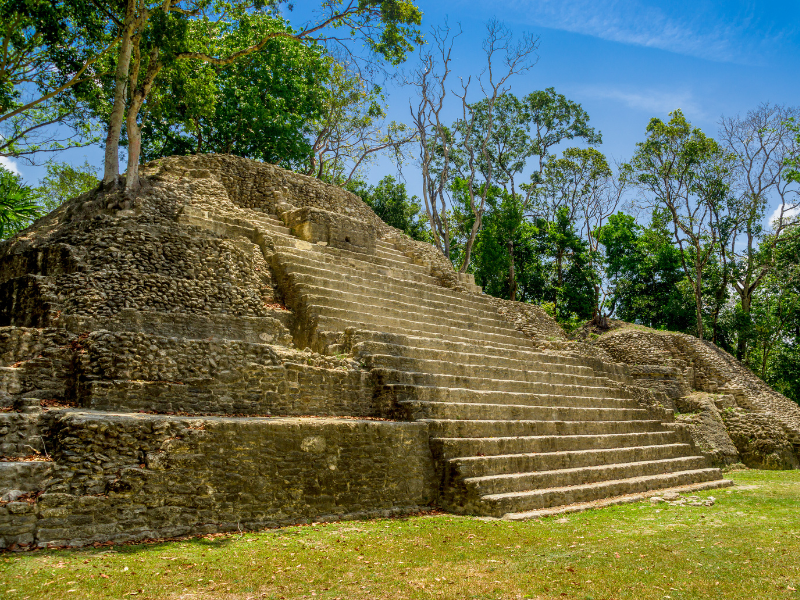 Cahal Pech Ruins in San Ignacio
