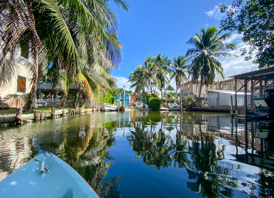 Kayaking in Belize