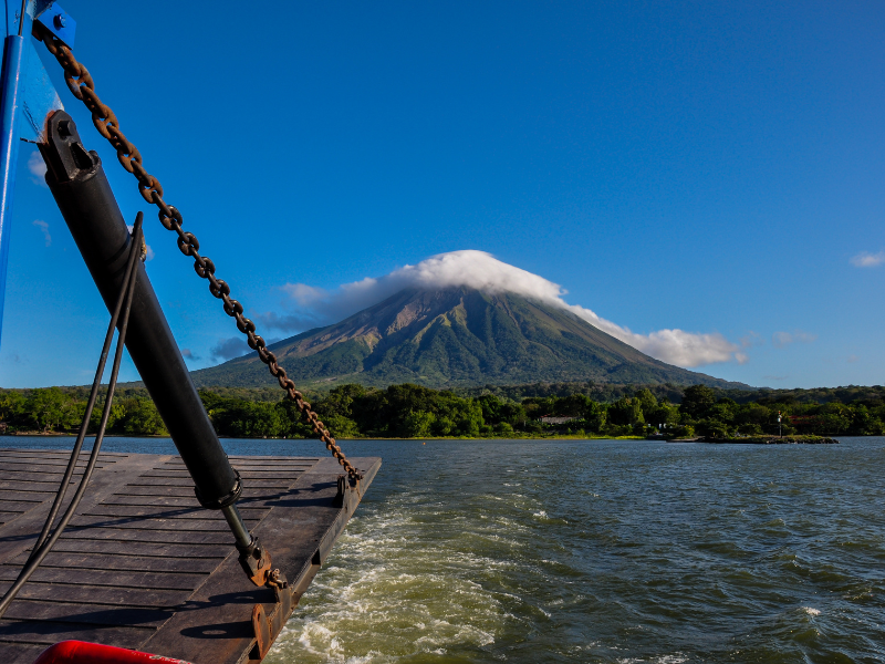Concepcion volcano in Nicaragua
