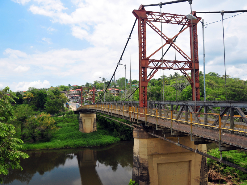 Hawkesworth Bridge in Belize
