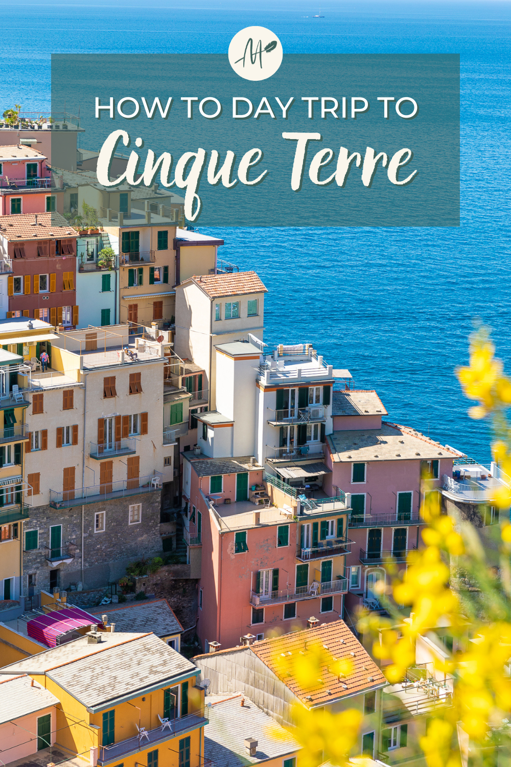 Considering taking a day trip to Cinque Terre from Florence? You're probably daydreaming of sipping local white wine, snacking on fried seafood, and swimming in azure waters under those iconic rainbow-colored villages and terraced farms... But also, I bet you're wondering how to get to Cinque Terre from Florence; how long the journey takes; and if a day trip from Florence to Cinque Terre is even worth it. This travel guide covers everything you need to know to plan the perfect Cinque Terre day trip from Florence! Read on to discover my favorite guided tour and details about how to take a self-guided day trip. From must-know train travel tips to hiking trails to ferry routes to what to do in each village, this guide has it all!