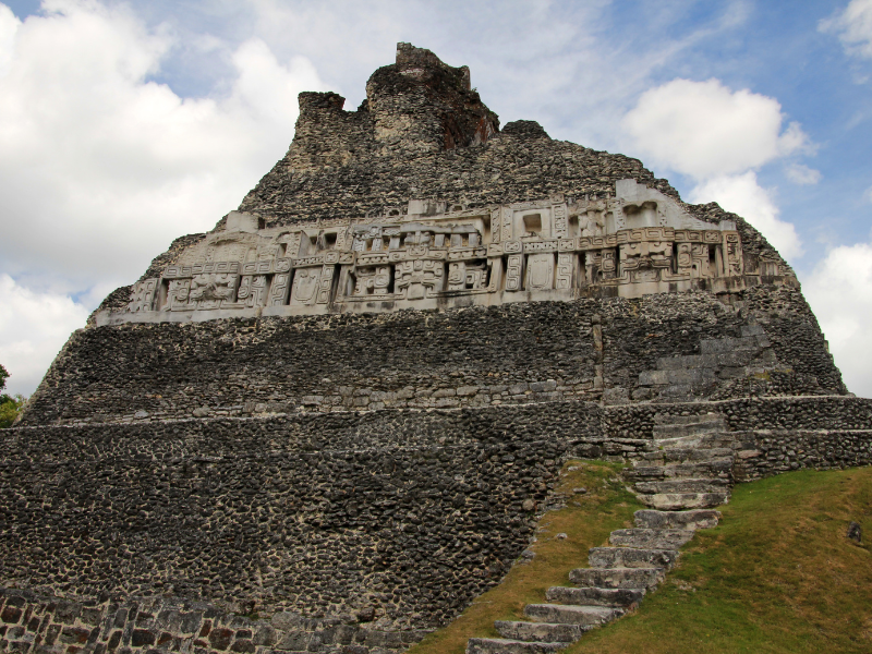Xunantunich ruins in Belize outside of San Ignacio