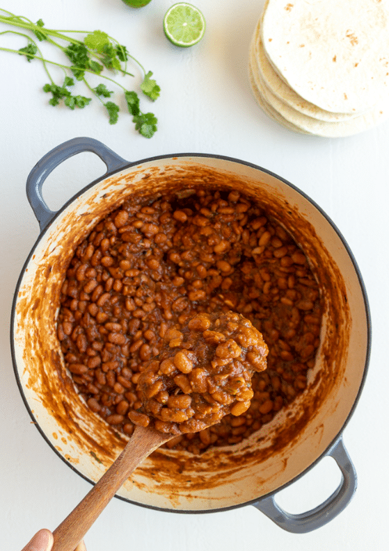 Easy Mexican-Style Pinto Beans from Scratch (Stovetop, 1-Pot!)
