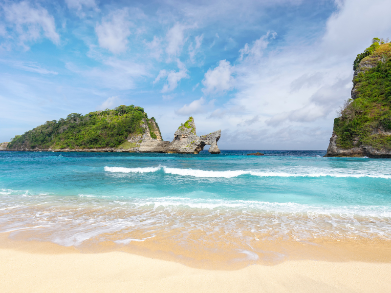 Atuh Beach in Nusa Penida