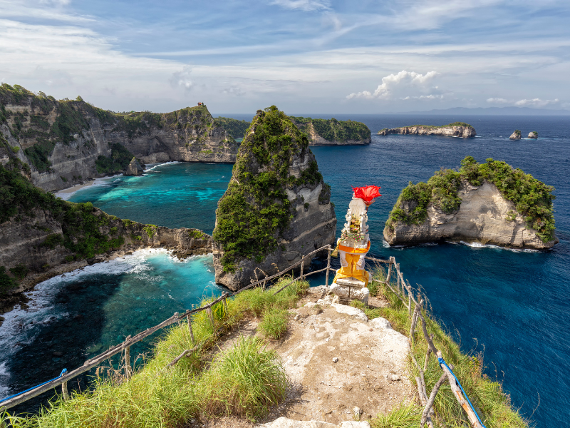 Viewpoint on the island of Penida