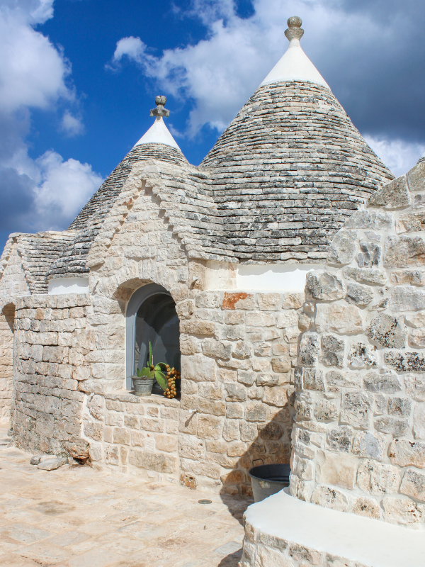 An old trullo house in Alberobello