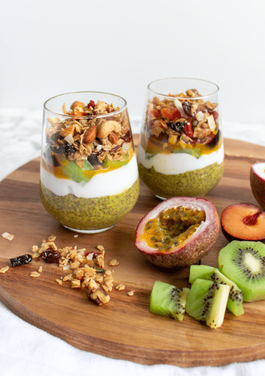 Tropical Mango and Kaffir Lime Chia Pudding